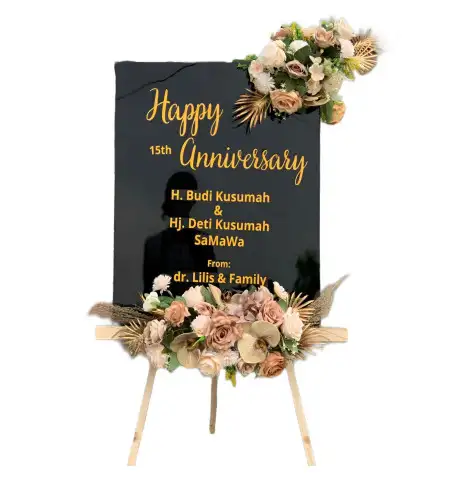 Papan Bunga Akrilik Tondano